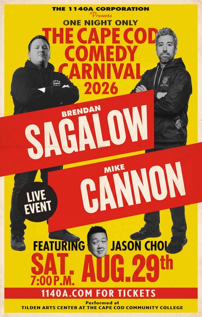 The Cape Cod Comedy Carnival poster, high resolution